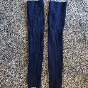 Navy Blue Lululemon leg warmers